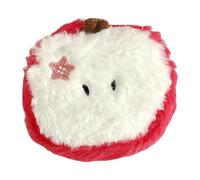 Porte-monnaie pour femme, petit sac à clés en forme de fruits - Porte-monnaie mignon en peluche avec fermeture éclair, sac de rangement pour écouteurs pour filles, Rouge, Refer to description, Unisexe