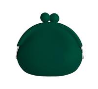 Porte-monnaie pour femme - Petite pochette en silicone avec verrou pour pièces de monnaie, clés, rouge à lèvres et écouteurs - Mini porte-monnaie mignon pour la vie quotidienne, les voitures, les