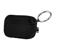Porte-monnaie pour femme, porte-cartes, porte-clés, porte-monnaie, porte-clés en nylon imperméable pour femme, pour faire du shopping, voyager, noir, Consulte la descripción, Voir description