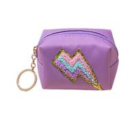 Porte-monnaie pour femme | Porte-monnaie brodé - Imperméable et multifonction - Joli porte-monnaie mignon pour filles et femmes, Violet X Color , Refer to description, Unisexe