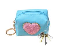 Porte-monnaie pour femme, porte-monnaie pour pièces de monnaie - Doté d'un motif de broderie unique, porte-clés mignon pour pochette de pièces de monnaie - Pochette à monnaie mignonne, clé, bijoux, ra