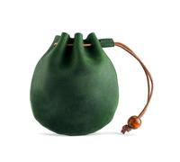 Porte-Monnaie pour Homme Porte-Monnaie en Cuir avec Cordon de Serrage, Style rétro, Organiseur clés Voiture(Colour 5)