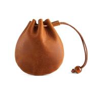 Porte-Monnaie pour Homme Porte-Monnaie en Cuir avec Cordon de Serrage, Style rétro, Organiseur clés Voiture(Colour 2)