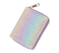 porte-monnaie pour petites filles - En cuir synthétique mignon avec fermeture éclair - Compact, maniable et très léger - Pour voyage, école, pièces de monnaie, argent liquide