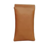 Porte-monnaie raffiné en cuir PU avec cadre solide en métal Fermeture à ressort Accès facile Porte-cartes Cadeau Portefeuille PU, marron, Beauté de masse