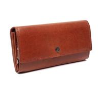 Porte-monnaie Rivalto en cuir cognac avec protection RFID - The Chesterfield Brand