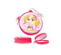Porte-monnaie rond zippé Pat' Patrouille pour enfant 7,3 cm, multicolore, Porte-monnaie