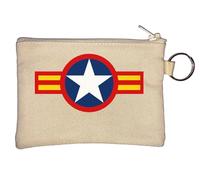Porte-monnaie Roundel of the South Vietnam Air Force Porte-monnaie Beige
