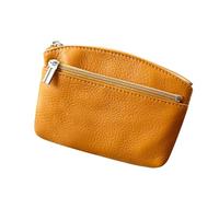 Porte-Monnaie - Sac pour Petites pièces | PUA CAPPERSA PU PUA Pure | Petite Coque étanche | Portefeuille à glissière de Changement Portable | BASSAGE Demande pour Carte DE CRED, Jaune