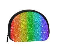 Porte-Monnaie, Sacs à Main Portefeuille Pochette de Changement Sac à Main Mini Portefeuilles pour Femmes Filles Cadeau, Arc-en-Ciel Ressemble à des Paillettes