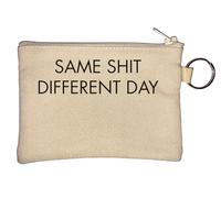Porte-monnaie Same Sh*t Different Day Beige