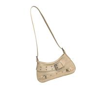 Porte-monnaie simple Sac à main sous le bras Associations d'argent Mignon Griffes Porte-monnaie avec fermeture éclair Sacs à bandoulière pour femmes filles Cadeaux Sac à main, beige