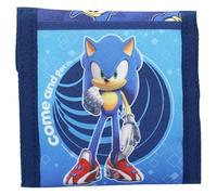 Porte-monnaie Sonic Portemonnee, bleu, 10x10x1, design, bleu, 10x10x1, design