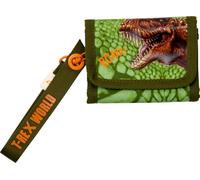 Porte-monnaie T-Rex World (avec cordon), coloré, 13 x 9 x 2 cm, Pour les enfants