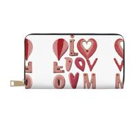 Porte-monnaie tendance et polyvalent avec lettres d'amour - Peut contenir des téléphones portables, des pièces de monnaie, des clés