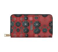 Porte-monnaie tendance et polyvalent avec motif d'armes biologiques, peut contenir des téléphones portables, des pièces de monnaie, des clés