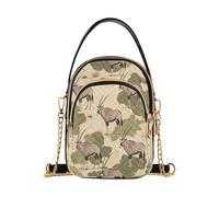 Porte-monnaie tibétain antilope camouflage pour téléphone portable pour adolescentes