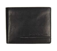Porte-monnaie - TOM TAILOR - Devon Horizontal Wallet - Cuir - Noir - Protection RFID