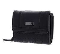 Porte-monnaie - TOM TAILOR - Juna Wallet With Flap - Noir - Synthétique - Élégant