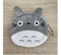 Porte monnaie totoro mon voisin ami trousse peluche accessoire bagagerie gris doudou cosplay