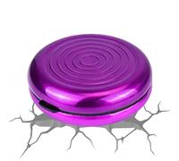 Porte-monnaie - Trieur d'argent et porte-monnaie multifonction | Distributeur de pièces en aluminium portable et petit, petit support de change pour collections, violet, 3,27x1,06 pulgadas, Voir