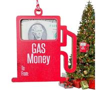 Porte-monnaie unique pour Noël, porte-monnaie de Noël pour espèces | Conception de réservoir d'huile de voiture, porte-monnaie de Noël unique, ornements de porte-monnaie pour arbre de Noël, chambre à