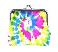 Porte-monnaie vintage avec roses rouges 11,4 x 10,4 cm, Tie-dye, one size, Tie Dye