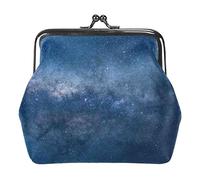 Porte-monnaie vintage Pochette à monnaie Portefeuille Univers Voie lactée Galaxie Espace, Comme indiqué sur la photo, Taille unique, Organiseur de sac