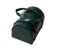 Porte montres 7 compartiments bracelets | Étui à bijoux pour boucles d'oreilles, bagues, maison, bureau, voyage et idées cadeau pour femme, anniversaire, vert