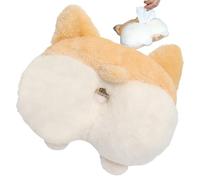 Porte-Mouchoirs Auto en Peluche | Distributeur de Serviettes en Forme Canine - Boîte à Papiers pour Automobile,pour SUV Berlines Pick-up Trajets Quotidiens Voyages Et Sorties Scolaires