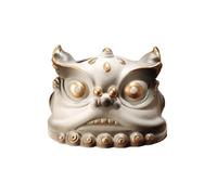 porte-mouchoirs Boîte à mouchoirs en céramique, boîte à mouchoirs de bureau, boîte à mouchoirs de style chinois, distributeur for serviettes en mouchoirs du visage porte-boîte à mouchoirs(Blanc)