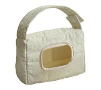 Porte-mouchoirs compact réutilisable pour bébé avec poignée en corde de coton pour nourrissons