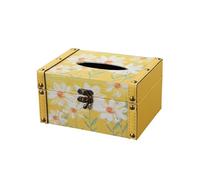 porte-mouchoirs Couvercle de boîte à mouchoirs carré, support de boîte à mouchoirs en peinture à l'huile classique, organisateur de distributeur de feuilles de sèche-linge en cuir for comptoir de vani