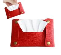 Porte-mouchoirs de poche - Pochette de rangement en cuir PU de 14 cm | Serviette hygiénique portable et petite serviette pour sac à main, sac ou poche pour femme