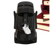 Porte-Mouchoirs Décoratif Amusant,Boîte de Rangement Statue de l'Île de Pâques pour Mouchoirs | Organisateur Bureau Maison pour Étude Cuisine Table de Chevet Bureau avec Support Écouteurs