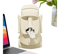 Porte-mouchoirs décoratif - Boîte à mouchoirs autonome moderne avec design humour, structure stable, look élégant, utilisation pratique, aspect esthétique, accent intérieur esthétique | Mignon