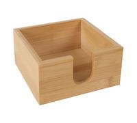 Porte-mouchoirs en bois, porte-serviettes de table, distributeur de mouchoirs faciaux | Fourchette unique de boîte de tissu facial au design géométrique pour hôtel, stockage vertical de restauration