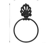 Porte-mouchoirs mural vintage fabriqué en fer robuste, adapté pour les salles de bains et les cuisines avec un savoir-faire classique et un soutien fiable (C)