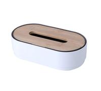 Porte-mouchoirs pratique et robuste en bambou - Accessoire portable pour la décoration de la maison - Convient pour les familles et les organisateurs professionnels de mouchoirs