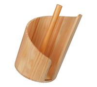 Porte-mouchoirs vertical de rechange pour comptoir de cuisine, serviette en papier en bois naturel, facile à utiliser
