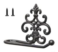 Porte-mouchoirs vintage américain en fer avec support mural, conçu pour les salles de bains et les cuisines pour fournir un rangement organisé et un look rustique (E)