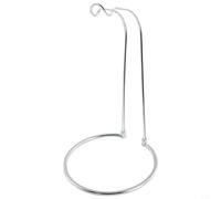 Porte-moulinet de pêche en acier inoxydable pour un placement sûr de 1000 moulinets 12000, amovible et léger pour un transport facile (argent, L)