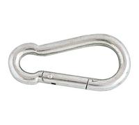 Porte-mousqueton pompier - 60 mm - acier zingué