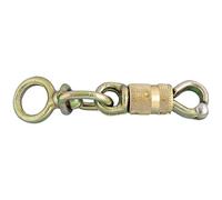 CHAPUIS - Mousqueton sécurité acier zingué bichromaté 55mm 160kg