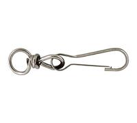Porte-mousqueton simplex à touret - 90 mm - acier zingué