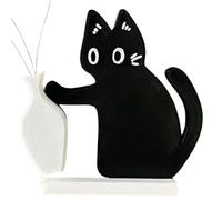 Porte-Moustaches De Chat, Aimant Vase Moustaches De Chat, Mignons Porte-récipients Magnétiques Moustache Chats pour Réfrigérateur, Mini Aimants Collection Moustache Chats Réfrigérateur Souvenir Décor