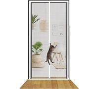 Porte Moustiquaire For Animaux De Compagnie Moustiquaire Résistante Aux Chats 100 X 210 Cm Moustiquaire De Porte Résistante Aux Chats Avec Fermeture Éclair For Arrêter Les Chats Qui S'épuisent ( Color