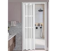 Porte moustiquaire pliable enroulable en aluminium et acrylique pour plus de sécurité et d'intimité dans la salle de bain, la chambre à coucher, le couloir