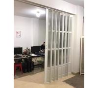 Porte moustiquaire rétractable, fermeture magnétique pour un fonctionnement fluide, idéal pour une utilisation intérieure dans les maisons et les bureaux