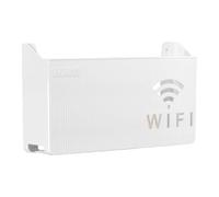 Porte-mur du routeur - Rack de rangement routeur, support d'étagère wifi | Organisateur routeur sans fil avec gestion prise cordon, boîte de routeur décorative, petit espace mural monté sans porte-câb